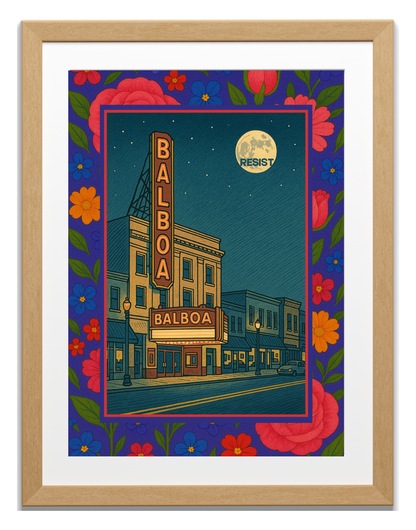 Balboa Theater Art Print