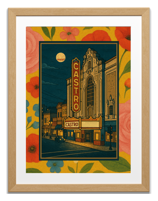 Castro Theater Art Print