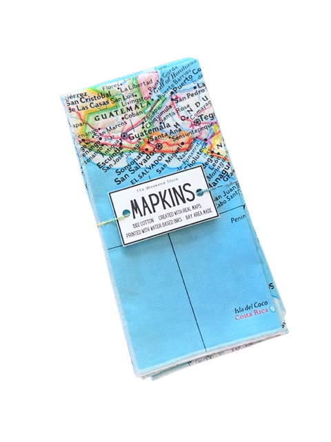 Central America Dinner Mapkins